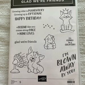 Stampin' Up! Glad We're Friends Stamp Set